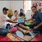 PT Timah Bantu Biaya Pengobatan Pelajar di Kundur Barat yang Alami Patah Tulang