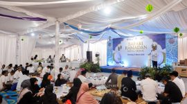 Safari Ramadhan PT Timah di Belitung Timur, Santuni 150 Anak Yatim dan Salurkan 600 Paket Sembako