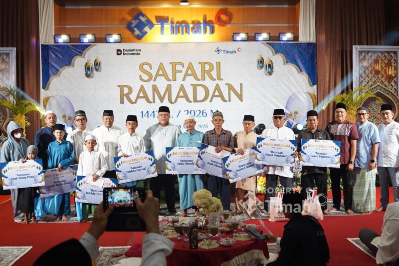 Perkuat Silaturahmi dan Semangat Berbagi, PT Timah Gelar Safari Ramadan di Kundur