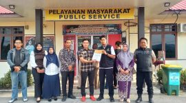 Polsek Tebing menyerahkan kasus prostitusi online ke Dinsos Karimun untuk kemudian diserahkan ke Yayasan