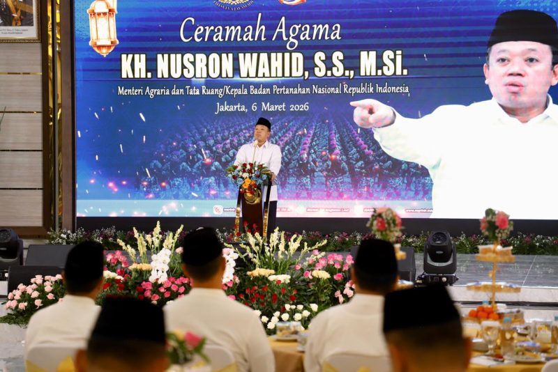 Nuzulul Quran di Korps Marinir Cilandak, Menteri Nusron: Al-Qur’an Jadi Petunjuk Hidup Manusia