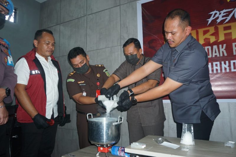 Tiga Bulan, Polres Karimun Ungkap 14 Kasus Narkoba dan Tangkap 17 Tersangka