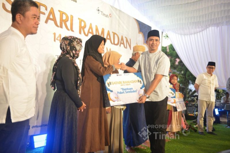 PT Timah Salurkan 4.500 Paket Sembako untuk Warga Kurang Mampu saat Ramadan