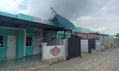 Puting Beliung Terjang Perumahan Gladiola Karimun, 11 Rumah Rusak Parah