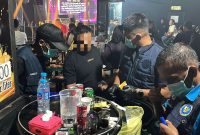 Denpomal Lanal Tanjung Balai Karimun Gelar Razia Gabungan di Tempat Hiburan Malam