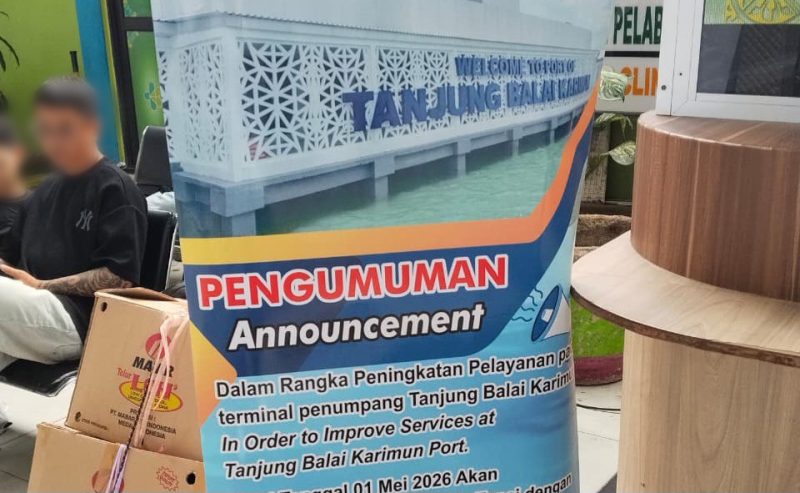 Rencana Penerapan Pembayaran Non-Tunai di Pelabuhan Tanjung Balai Karimun Dikeluhkan