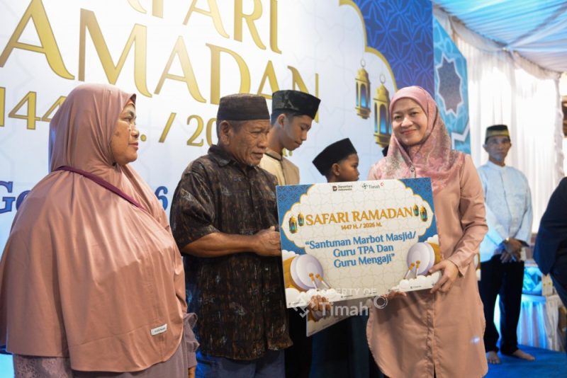 Safari Ramadan, PT TIMAH Salurkan Bantuan untuk Marbot dan Guru Ngaji di Wilayah Operasional