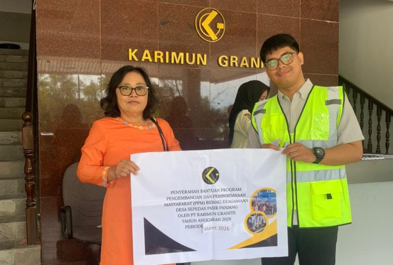 Fokus Tingkatkan Kesejahteraan, PT Karimun Granite Salurkan Bantuan PPM
