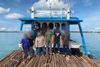 Ditpolairud Polda Kepri Gagalkan Penyelundupan 12.000 Batang Kayu Bakau ke Singapura