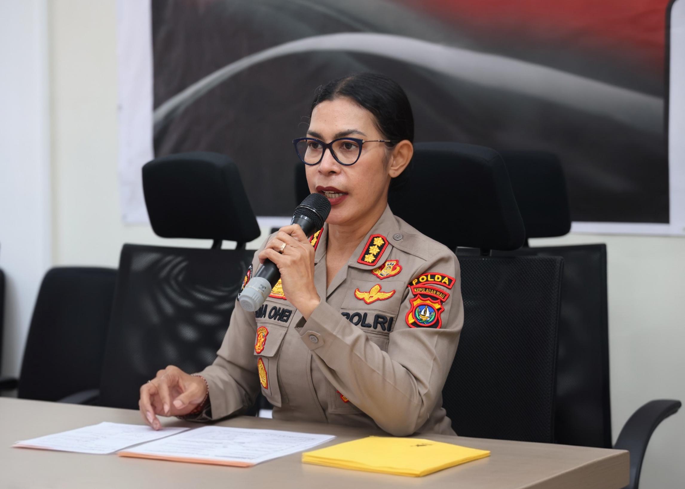 Kabid Humas Polda Kepri, Kombes Pol. Dr. Nona Pricillia Ohei