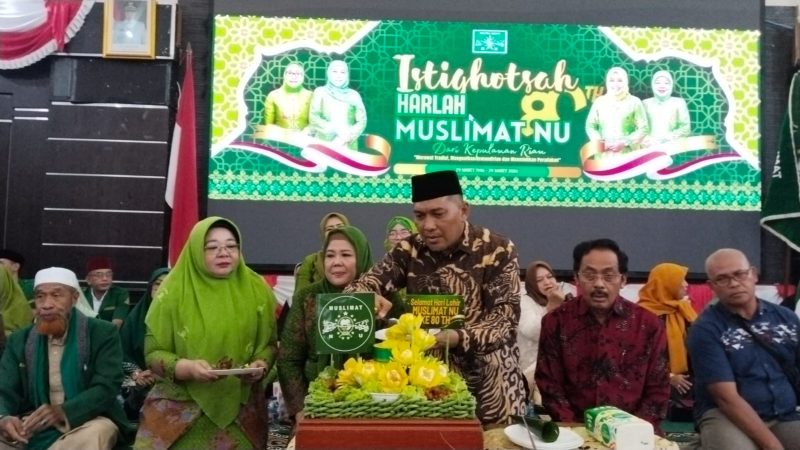 Harlah ke-80 Muslimat NU di Karimun, Bazar UMKM hingga Donor Darah Warnai Perayaan