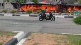 Tiga Warung di Coastal Area Karimun Terbakar, Diduga Akibat Kebocoran Gas