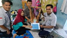 PT TIMAH Bantu Biaya Pengobatan Bayi Penderita Hirschsprung di Karimun
