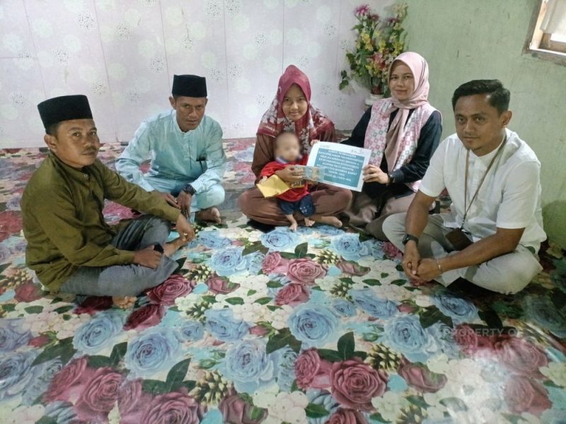 PT TIMAH Bantu Biaya Pengobatan Bayi Penderita Jantung Bocor Asal Kundur