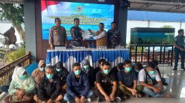 Lanal TBK Gagalkan Penyelundupan 14 PMI Ilegal ke Malaysia, Tekong Positif Narkoba