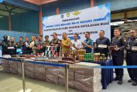 Bea Cukai Kepri Musnahkan Barang Ilegal Senilai Rp 10,9 Miliar di Karimun