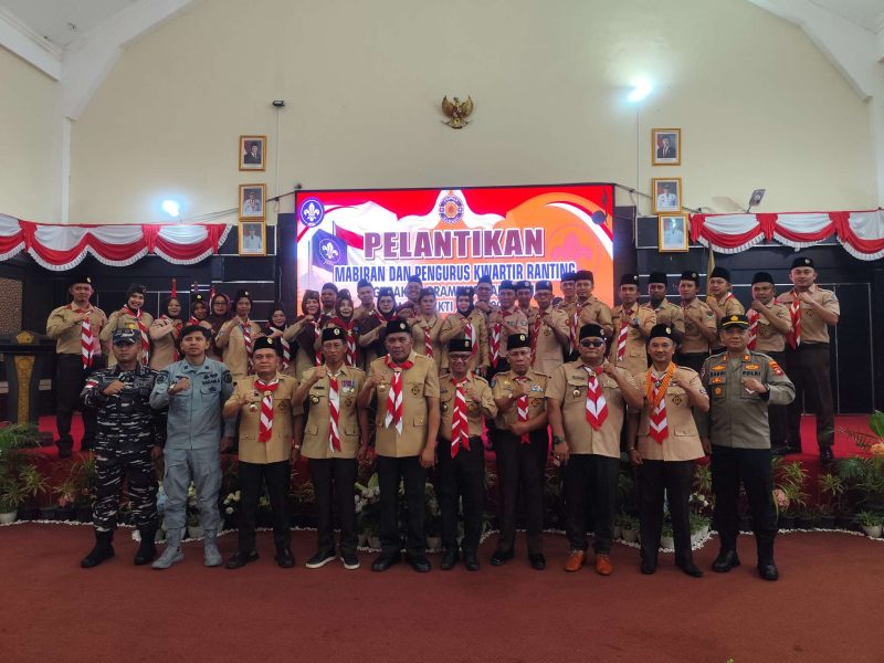 Wakil Bupati Karimun Lantik Pengurus Kwarran 2026–2029, Tekankan Peran Pramuka Bentuk Karakter Generasi Muda