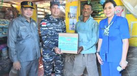 Lanal Tanjung Balai Karimun dan INTI Karimun Gelar Bakti Sosial-Kesehatan di Durai