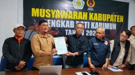 Didukung Penuh, Mardana Surya Karma Terpilih Aklamasi Pimpin PSTI Karimun 2026–2030