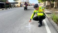 Pejalan Kaki Tewas Ditabrak Motor di Asrama Polisi Kapling