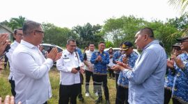 Wabup Karimun Dampingi Wagub Kepri Tinjau Lokasi Pembangunan Sekolah Rakyat di Kundur