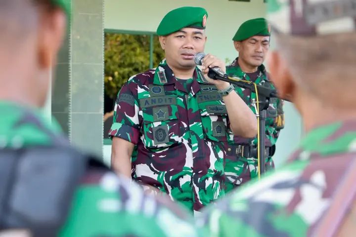 Dandim 0317/TBK Tegaskan Komitmen Perangi Narkoba dan Judi Online, Prajurit Diminta Jaga Integritas