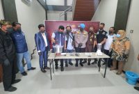 Polres Karimun Musnahkan Vape Liquid Mengandung Etomidate, Sabu, dan 100 Butir Ekstasi
