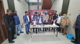 Polres Karimun Musnahkan Vape Liquid Mengandung Etomidate, Sabu, dan 100 Butir Ekstasi