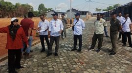 Dinas PUPR Karimun Sidak Penimbunan Danau Taman Hijau, Pengembang Klaim untuk Ruang Terbuka Hijau