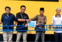 Masjid Nurul Jami’ Terima Bantuan Tenda dari PT Timah untuk Kegiatan Sosial dan Pemakaman