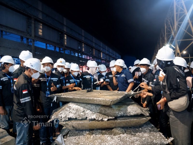 Ratusan Mahasiswa UBB dan UNP Belajar Langsung Proses Pengolahan Timah di PT TIMAH