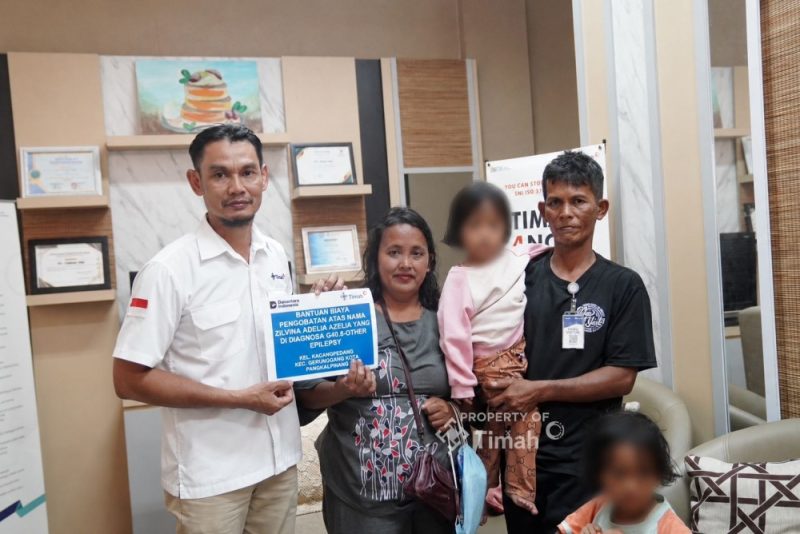 PT Timah Bantu Biaya Pengobatan Balita Pengidap Epilepsi Asal Pangkalpinang, Ringankan Beban Keluarga