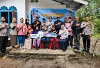 Rumah Rusak Dua Tahun Akhirnya Layak Huni, Nelayan Karimun Bersyukur Dapat Bantuan PT Timah dan Polres Karimun