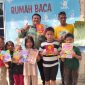 Alumni KKN UIN Suska Donasikan Buku dan Resmikan Rumah Baca Harmoni Literasi di Desa Pangke
