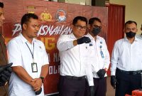 Polres Karimun Musnahkan 747,26 Gram Sabu Hasil Pengungkapan Kasus di Hotel