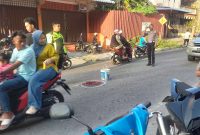 Pengendara Motor Luka Parah Usai Dua Sepeda Motor Bertabrakan di Jalan Ahmad Yani Karimun