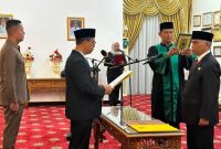 Bupati Iskandarsyah Resmi Lantik Dr Sularno sebagai Pj Sekda Karimun