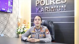 Kapolres Karimun AKBP Yunita Stevani.