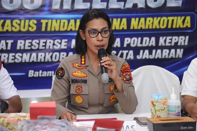 Sepekan, Ditresnarkoba Polda Kepri Bongkar 7 Kasus Narkotika dan Amankan 8 Pelaku
