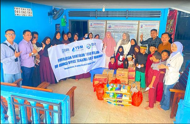 Melalui YBM BRILiaN, BRI Karimun Hadirkan Harapan bagi Anak Yatim di Dua Panti Asuhan