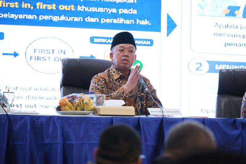 Menteri Nusron: ATR/BPN Masuki Era Transformasi Layanan, Rakyat Harus Jadi Prioritas Utama