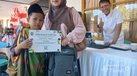 Khitanan Massal HUT ke-50 PT Timah Disambut Antusias, Bantu Ringankan Beban Keluarga Kurang Mampu