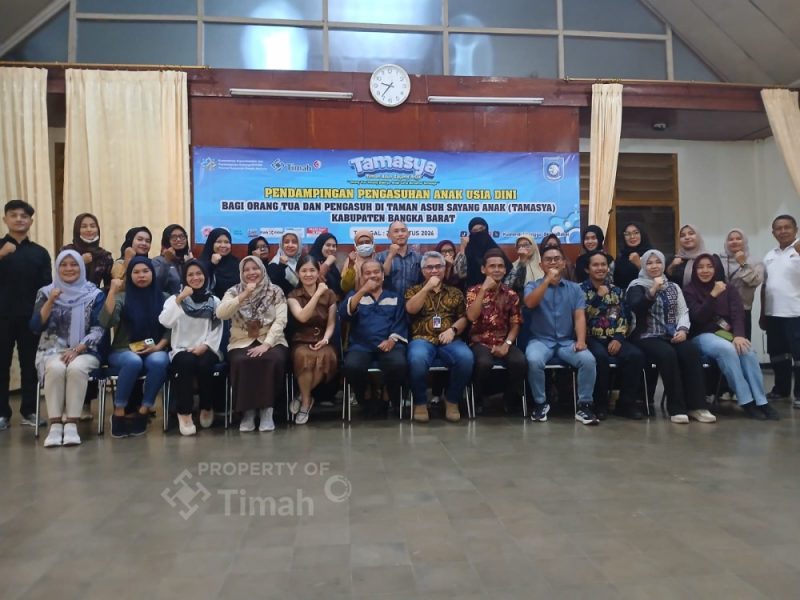 PT Timah Gandeng BKKBN Dampingi Orang Tua Cegah Stunting di Bangka Barat