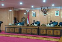 Rapat Paripurna DPRD Karimun bersama TAPD Kabupaten Karimun.