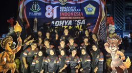 Adhyaksa Night Walk 45 KM di Kundur, Ini 3 Regu Peraih Podium