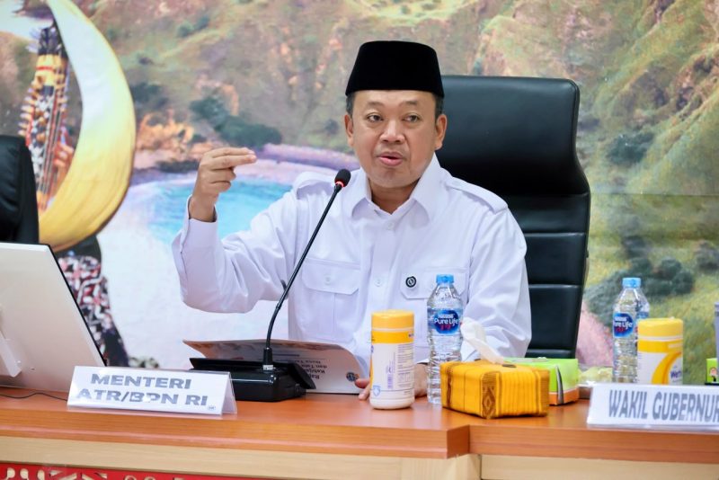 Menteri Nusron Ajak Pemda Se-NTT Percepat Transformasi Layanan Pertanahan, Pengukuran Ditargetkan Selesai 12 Hari