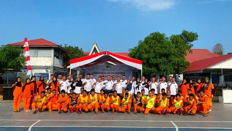 Rutan Tanjung Balai Karimun Gelar Pekan Olahraga dan Seni Sambut HUT Ke-81 RI, Warga Binaan Antusias Ikut Beragam Lomba