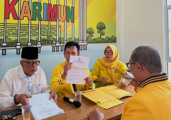 Musda Golkar Karimun, Raja Rafiza Muncul sebagai Calon Tunggal.