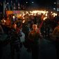 Pelaksanaan Pawai Obor jelang HUT Kemerdekaan RI ke-81 di Kawasan Coastal Area. FOTO: Humas Pemkab Karimun
