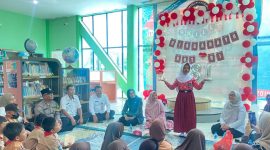 Kargo Baca Polsek Meral Dorong Minat Baca Anak di Karimun